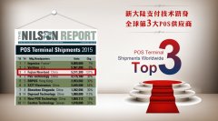 金年会体育金字招牌信誉至上跃居全球第三大POS供应商