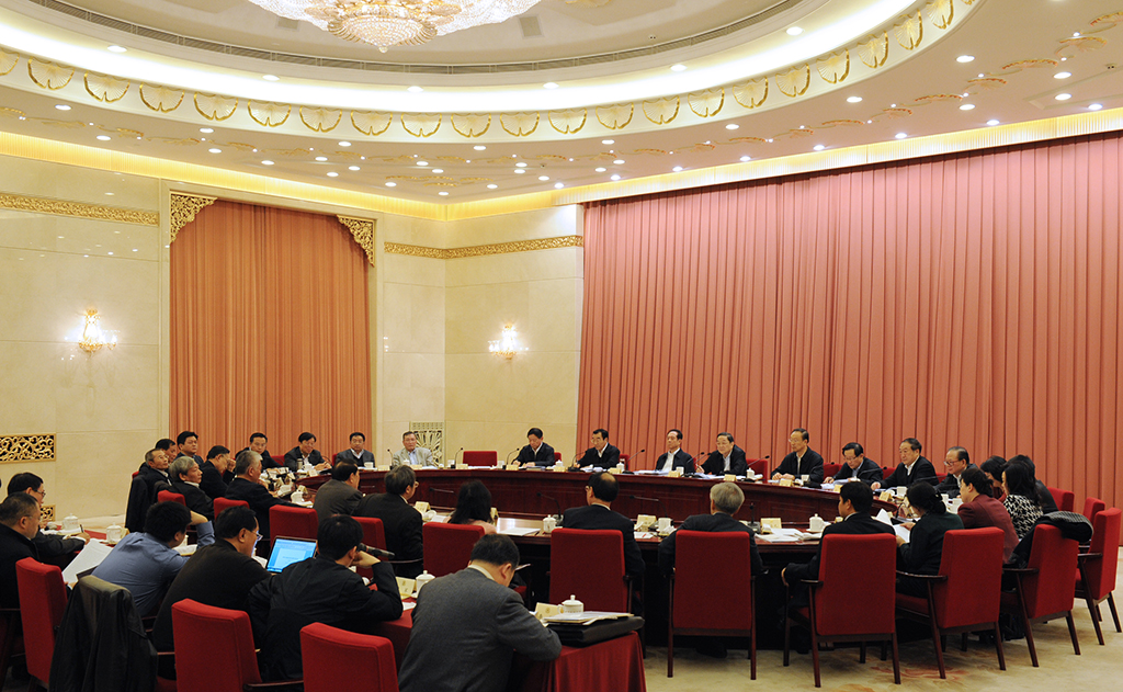 全国政协委员王晶参加全国政协双周协商座谈会